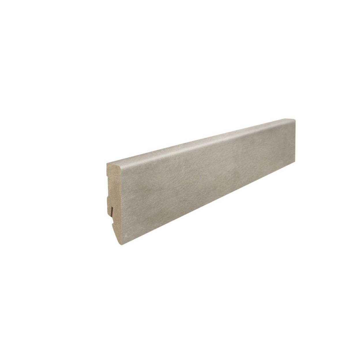 HARO Stecksockelleiste 16x58mm 2,2 m Disano Cube MDF Beton hell von HARO