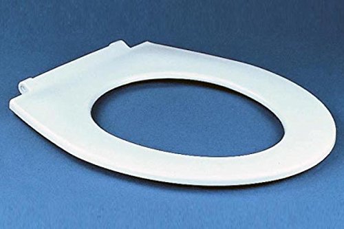 WC-SITZ Universal ohne Deckel von Hamberger HARO - Edelstahlscharniere, weiss von HARO