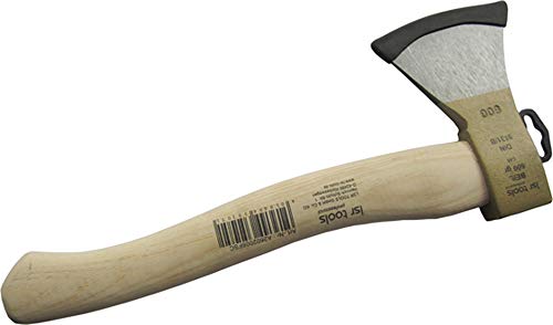 HAROMAC Handbeil 1000g | Bruchfester Holzstiel | Kopf aus Qualitätsstahl | für die Holzbearbeitung | Axt/Spaltbeil/Spalthammer | 2602010 von HAROMAC