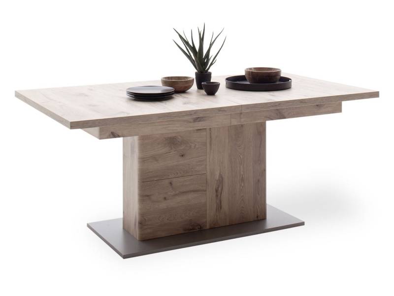 HARPER Esstisch Esstisch HARPER MARSEILLE LBH 180x100x77 cm braun Esszimmertisch von HARPER