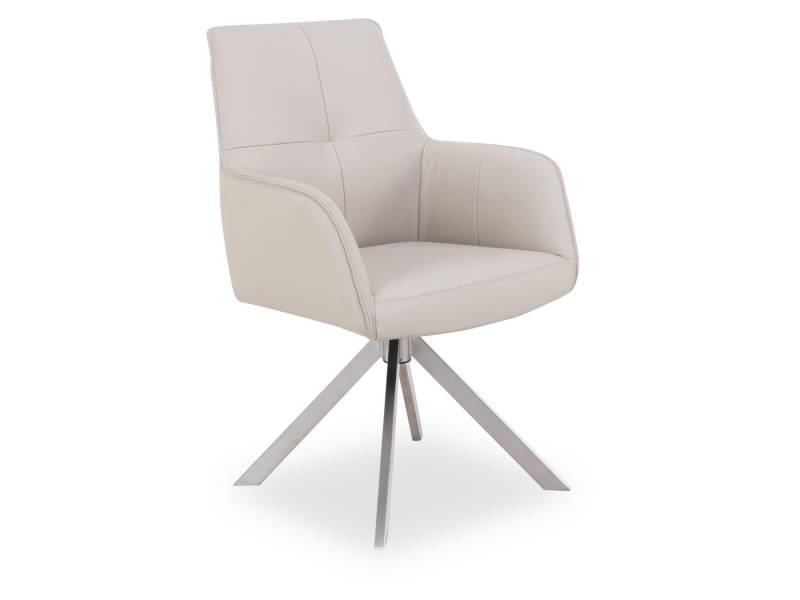 HARPER Esszimmerstuhl Polsterstuhl HARPER HAFUN LBH 60x69x87 cm beige Esszimmerstuhl von HARPER