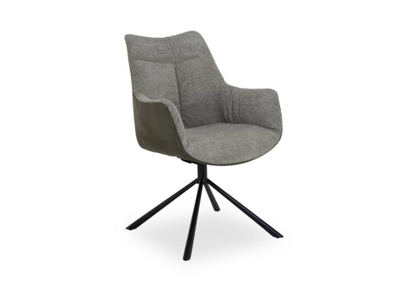 HARPER Esszimmerstuhl Polsterstuhl HARPER MORELLA BHT 48x49x45 cm grün Esszimmerstuhl von HARPER