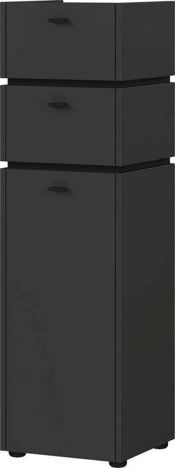 HARPER Kommode Kommode HARPER GIFU BHT 34x117x34 cm grau Sideboard Bürokommode von HARPER