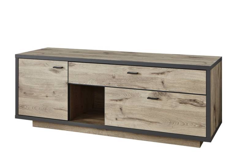 HARPER Lowboard Lowboard HARPER IMPERIA BHT 156x60x50 cm braun TV-Lowboard von HARPER