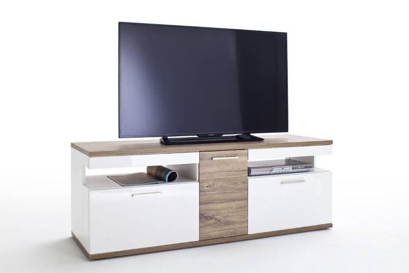 HARPER Lowboard Lowboard HARPER MARADI BHT 150x55x50 cm weiß TV-Lowboard von HARPER