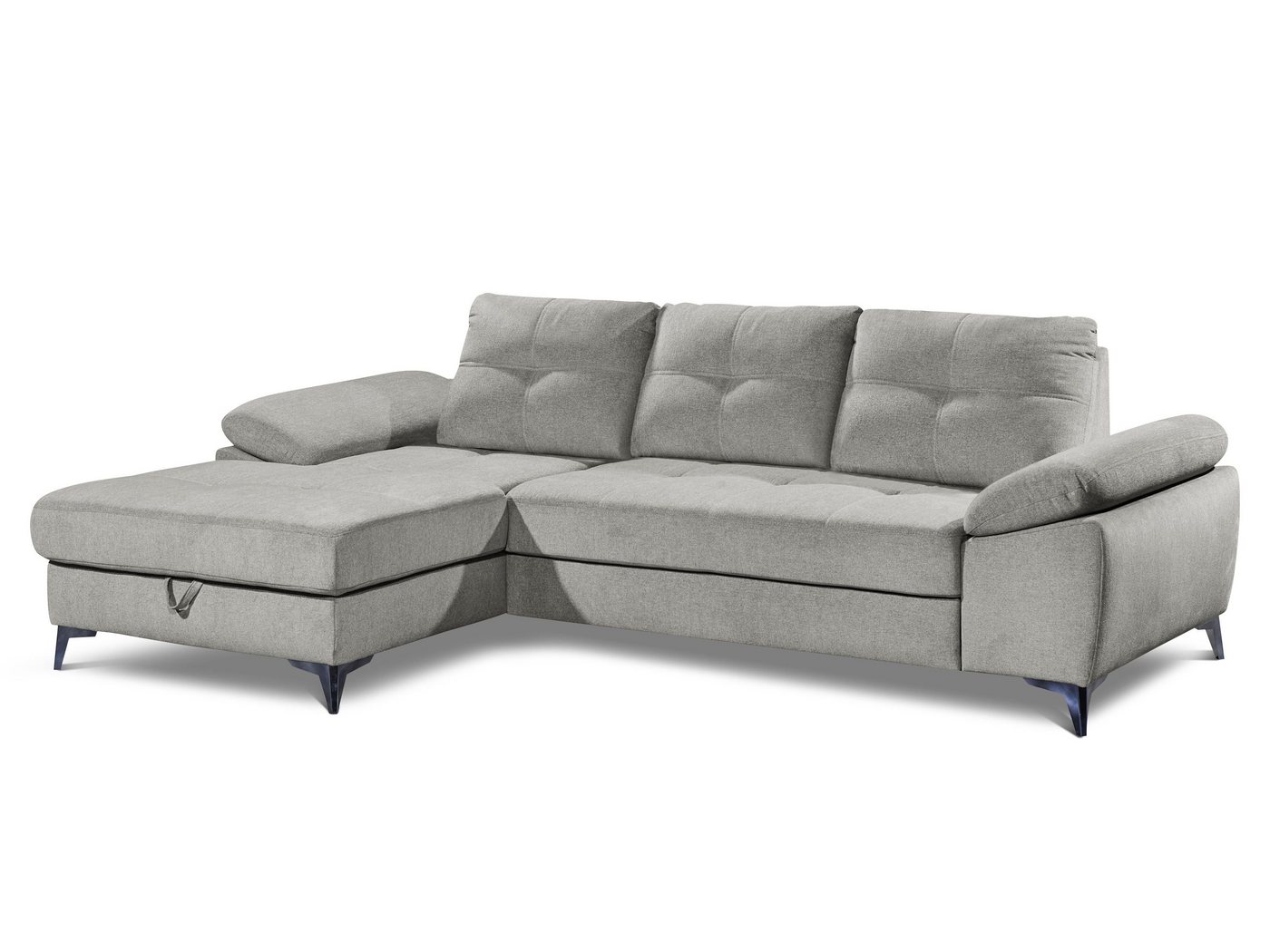 HARPER Polsterecke Polsterecke HARPER BILBAO (BB 170x270 cm) BB 170x270 cm silber von HARPER