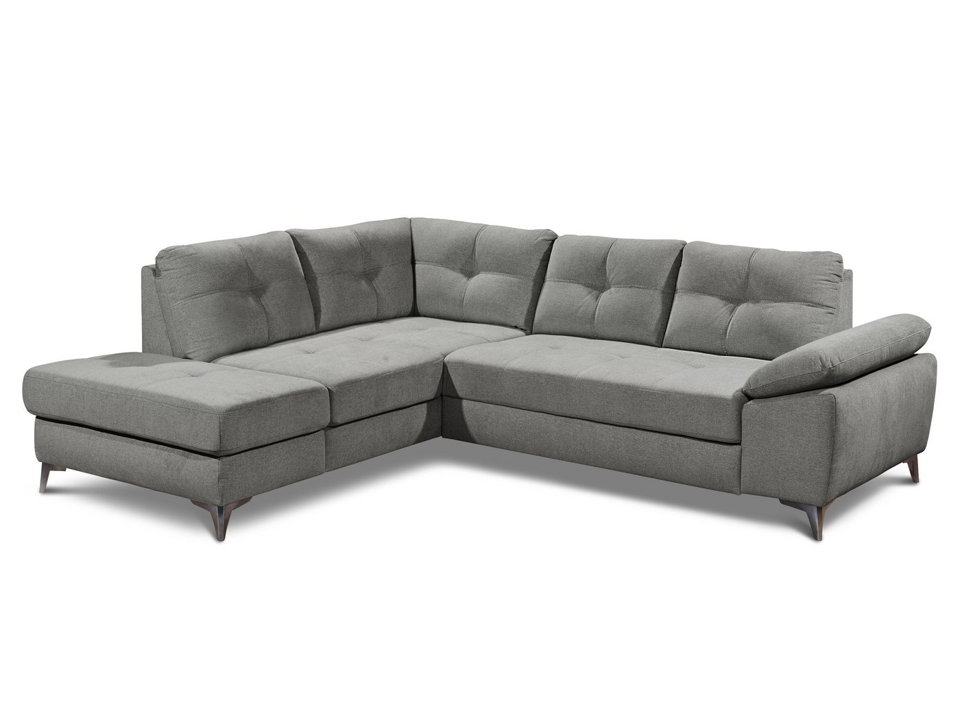 HARPER Polsterecke Polsterecke HARPER BILBAO (BB 218x270 cm) BB 218x270 cm grau Ecksofa von HARPER