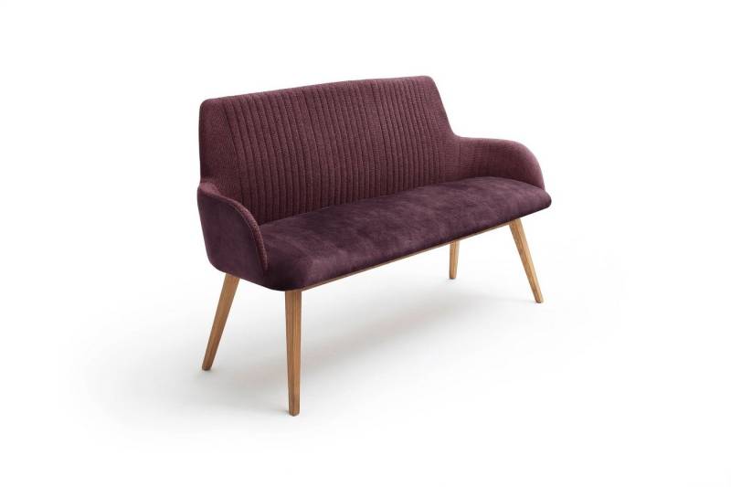 HARPER Sitzbank Sitzbank HARPER MERIDA BHT 157x90x60 cm rot Holzbank Gartenbank von HARPER