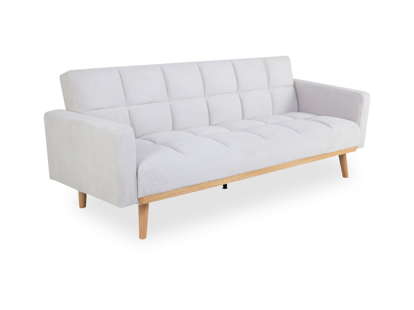 HARPER Sofa Schlafsofa HARPER HOPA (BHT 212x84x82 cm) BHT 212x84x82 cm weiß von HARPER