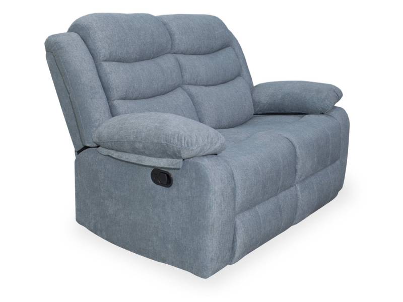 HARPER Sofa Sofa 2 Sitzer HARPER HUAMBO BHT 142x95x98 cm grau Couch Einzelsofa von HARPER
