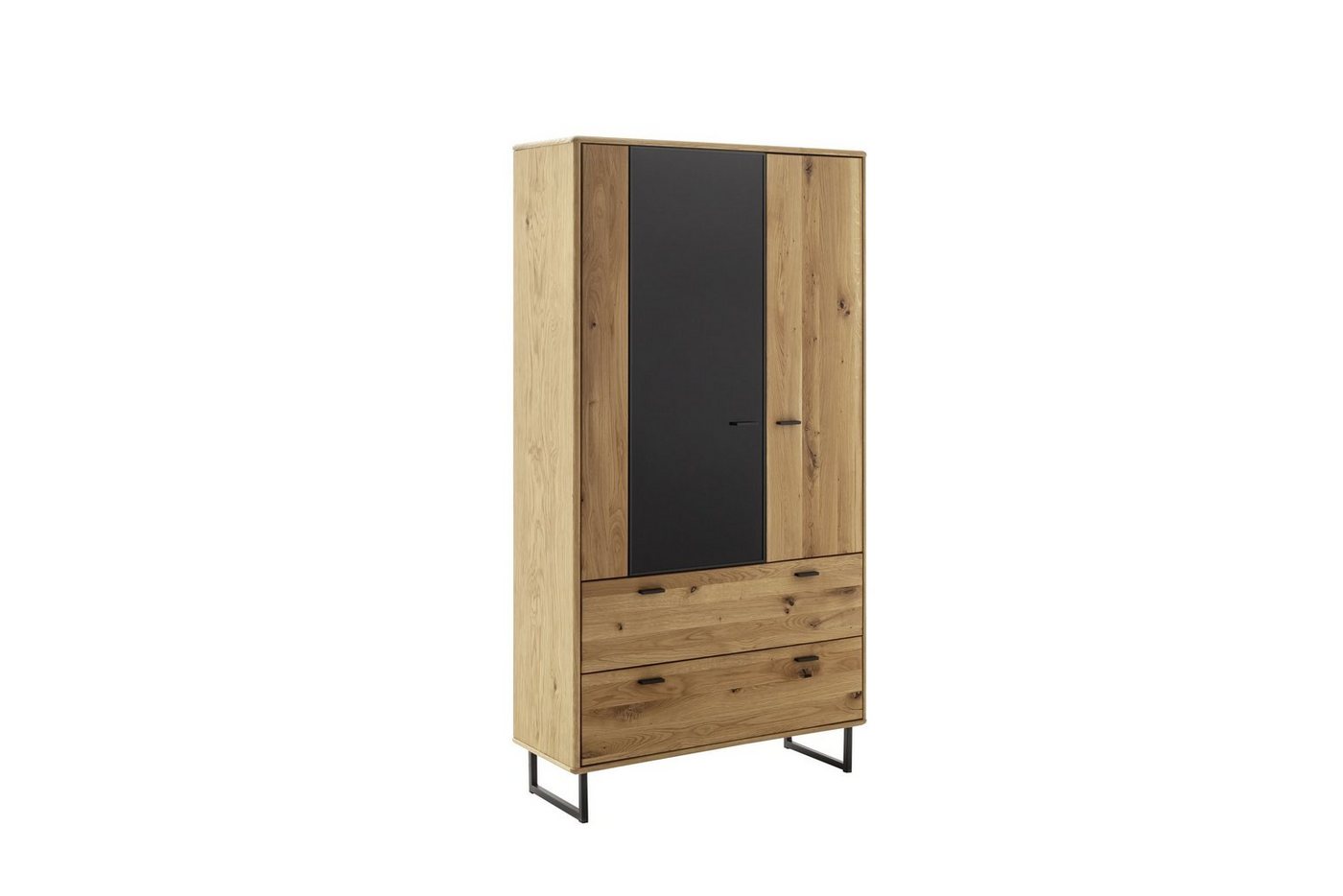 HARPER Vitrine Kombi-Vitrine HARPER MAYENNE BHT 100x186x38 cm braun von HARPER