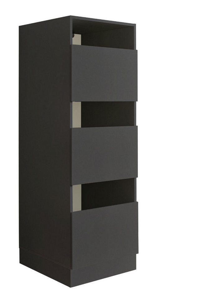 HARPER Wäscheschrank Wäscheschrank HARPER BANDA BHT 50x162x67.50 cm grau von HARPER