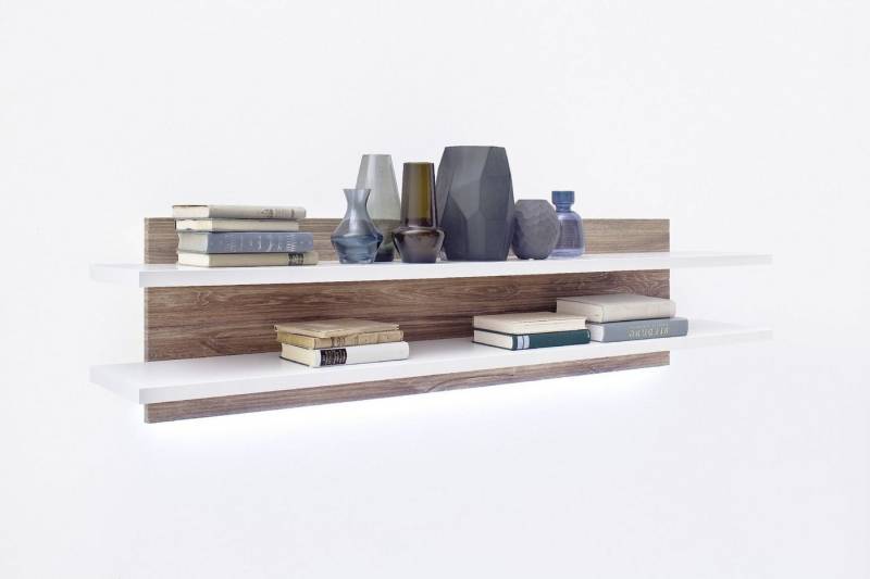 HARPER Wandregal Wandboard HARPER MARADI BHT 150x35x26 cm weiß Steckboard Wandregal von HARPER