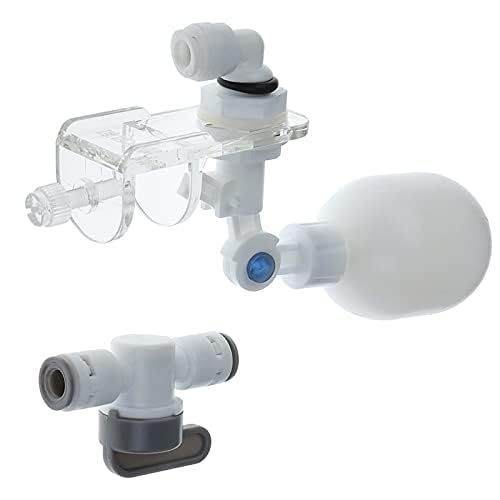 HARPRA Auto Aquarium Wasserwechsler Kit Power Free Fish Tank Float Ball Valve Type Auto Water Filler Water Level Controller 1/4 Zoll von Harpra