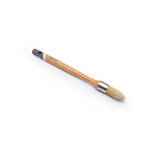 Harris Ultimate Woodwork Runder Pinsel für Flecken und Lackierungen, 21 mm von HARRIS