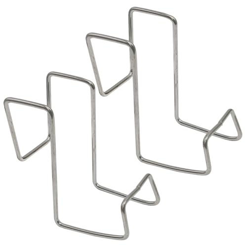 HARSKIYER Schwammhalter zum Aufhängen, Edelstahl, beweglicher Caddy für Doppelbecken, um Schwämme und Bürsten für tägliche Reinigungsaufgaben sicher zu halten, 2 Stück von HARSKIYER