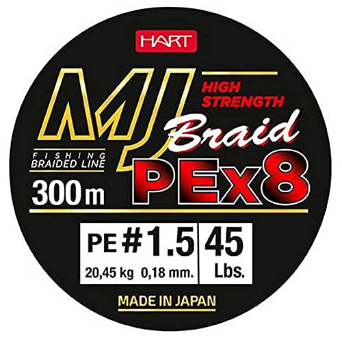 B/300m HART MJ BRAID Multicolor 0,18mm B/300m HART MJ BRAID Multicolor 0,18mm von HART FISHING