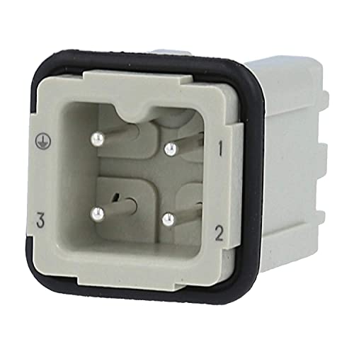 09200032633 Harting Han 3A Stifteinsatz (M) Quick-Lock-Anschluss, 3-polig+PE 230V/400V, 10A - 1 Stück von HARTING