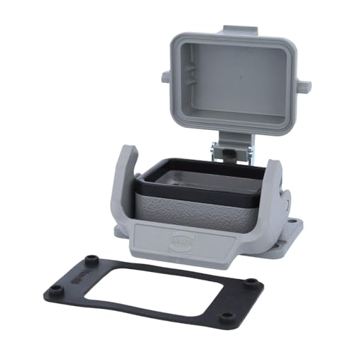 09300060302 Harting Han 6B Anbaugehäuse mit 1 Längsbügel 09300060302 Harting Han 6B Anbaugehäuse mit 1 Längsbügel von HARTING