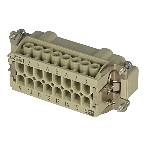 09330162601 | HARTING 16B CONNECTOR INSERT, 16 WAY, 16A 500V 09330162601 | HARTING 16B CONNECTOR INSERT, 16 WAY, 16A 500V von HARTING