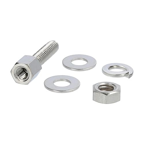 09670009973 Harting D-Sub Schraubbolzen-Set mit Mutter und Scheiben passend für Baugröße 9-50 09670009973 Harting D-Sub Schraubbolzen-Set mit Mutter und Scheiben passend für Baugröße 9-50 von HARTING
