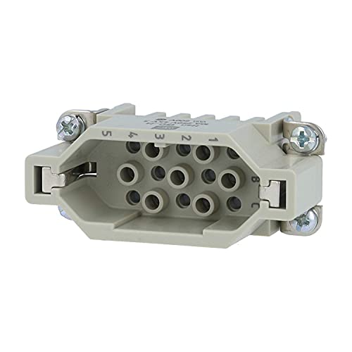 Harting 09210153001 Han 15D Stifteinsatz I Kontakte 15-polig I Bemessungsstrom 10A I Spannungsfestigkeit 250V I Temperaturbereich -40°C bis +125°C I Gehäusematerial Polycarbonat I UL-zertifiziert Harting 09210153001 Han 15D Stifteinsatz I Kontakte 15-polig I Bemessungsstrom 10A I Spannungsfestigkeit 250V I Temperaturbereich -40°C bis +125°C I Gehäusematerial Polycarbonat I UL-zertifiziert von HARTING