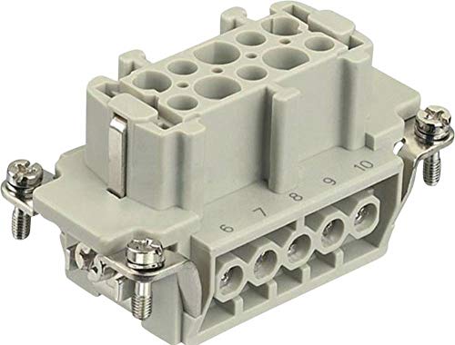 Harting 09330102701 Buchseneinsatz Han® E 10 + PE Schrauben 1 St. von HARTING