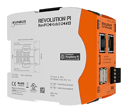 Kunbus RevPi Connect + 8GB PR100302 SPS-Erweiterungsmodul 24V von HARTING