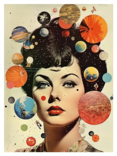 HARTMAN AI Poster – 60's Collages 05 (30 x 40 cm) von HARTMAN AI