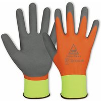 Latex-Arbeitshandschuhe, Superflex+, en 388, en 420, neongeld/orange, Größe 8 - Hase Safety Gloves von HASE SAFETY GLOVES