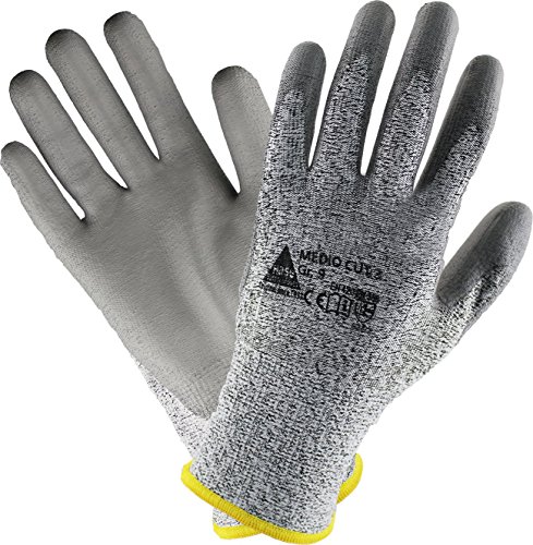 HASE MEDIO CUT 3, 5-Fg.-Sicherheitshandschuhe, Schnittfest Größe: 7, 10 Paar von Hase Safety Gloves