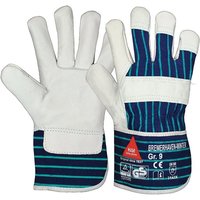 HASE 292100-10 Handschuhe Bremerhaven Winter Größe 10 natur/blau EN 388 PSA-Kate von HASE