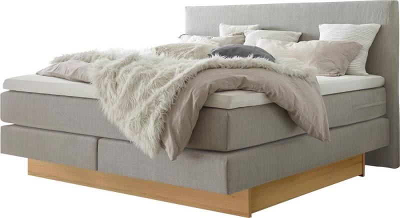 HASENA Boxspringbett Denver, Boxspringbett, Sockel, zwei Bettkästen inkl. gedämpftem Selbsteinzug von HASENA