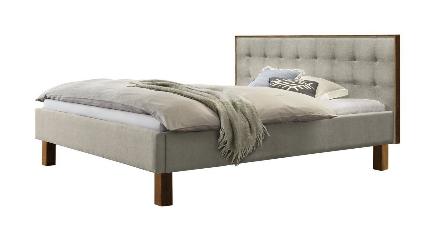 HASENA Polsterbett Hasena Noah Polsterbett Masssivholz 100% Polyester inkl. Midtrever von HASENA