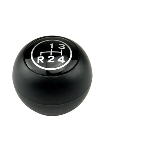 HASGTFM 4/5 Hand Speed ​​Ball Schaltknauf Passend for Toyota Land Cruisers 40 FJ40 FJ43 FJ45 BJ40 BJ45 HJ47 1969-1984 Auto-Styling-Zubehör(Black 4 Speed) von HASGTFM