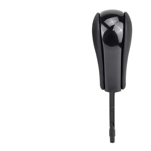 HASGTFM Auto Styling Automatische ABS Leder Schaltknauf Hebel HandBall for E81 E82 E87 E90 E91 E92 E93 carbon faser(Black-Long) von HASGTFM