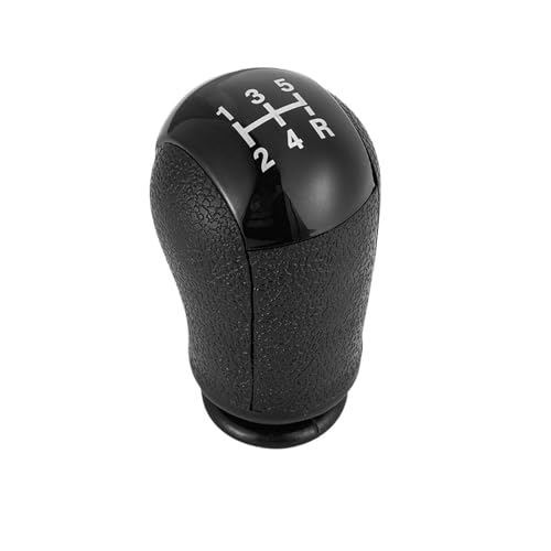 HASGTFM Fit for Ford for Focus 2 for Mondeo MK2 2004 2005 2007 2008 2009 2010 2011 Auto Styling Schaltknauf Hebel Gaitor Shifter Boot Abdeckung Fall(Black 5 Speed B) von HASGTFM