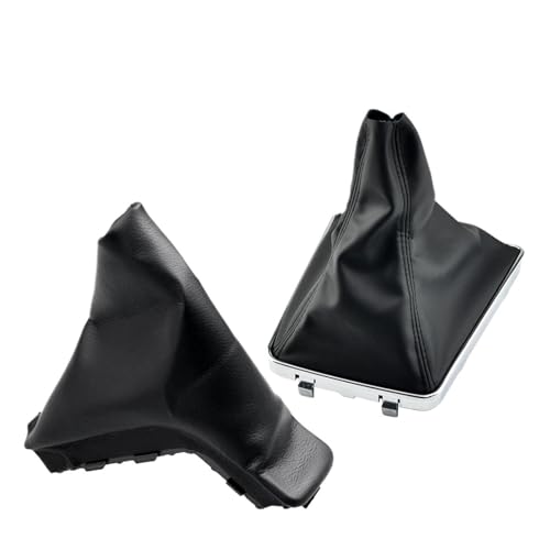 HASGTFM Fit for Opel for ASTRA H Schaltknauf Hebel Stick Gamasche Boot Parkplatz Handbremse Griffe Abdeckung Fall kragen Auto Styling(D) von HASGTFM