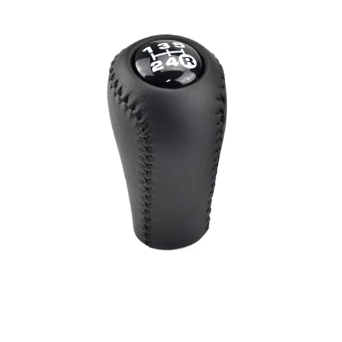 HASGTFM Manuelle Schalthebel-Schaltknauf-Abdeckung, Getriebe-Schaltknauf, passend for Toyota Prado LC120, Land Cruiser, for 120 2003–2009(Black 1) von HASGTFM