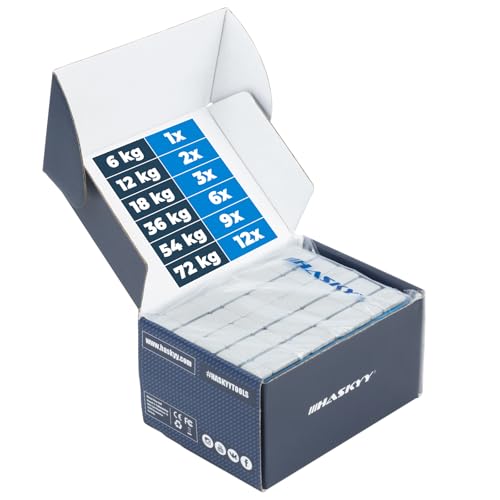 36kg Klebegewichte Kleberiegel Auswuchtgewichte 4x5g + 4x10g - 600 Stück á 60g 36kg Klebegewichte Kleberiegel Auswuchtgewichte 4x5g + 4x10g - 600 Stück á 60g von HASKYY