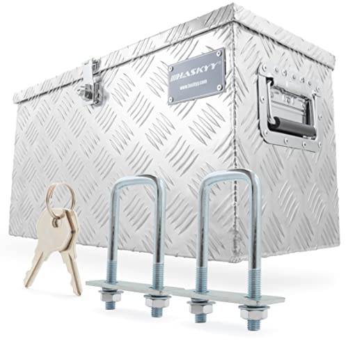Aluminium Transportbox 615x265x300 mm Truckbox Deichselbox Werkzeugkasten Alubox Alukoffer Aluminium Transportbox 615x265x300 mm Truckbox Deichselbox Werkzeugkasten Alubox Alukoffer von HASKYY