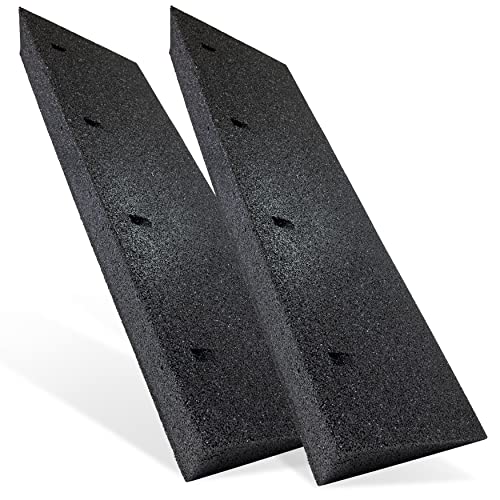 Bordsteinrampe Gummi schwarz 2X I Breite: 100 cm I Höhe: 110 mm I Rampe Gummikeil Rollstuhlrampe Auffahrrampe Auffahrkeil Auffahrhilfe Türschwellenrampe Autorampe Bordsteinrampe Gummi schwarz 2X I Breite: 100 cm I Höhe: 110 mm I Rampe Gummikeil Rollstuhlrampe Auffahrrampe Auffahrkeil Auffahrhilfe Türschwellenrampe Autorampe von HASKYY