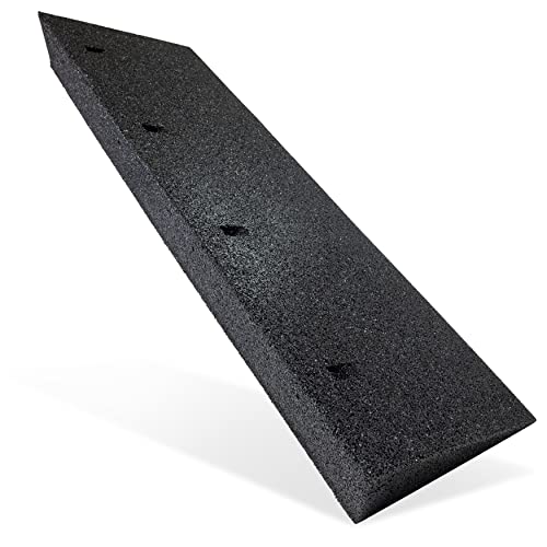 Bordsteinrampe Gummi schwarz I Breite: 100 cm I Höhe: 110mm I Rampe Gummikeil Rollstuhlrampe Auffahrrampe Auffahrkeil Auffahrhilfe Türschwellenrampe Autorampe Bordsteinrampe Gummi schwarz I Breite: 100 cm I Höhe: 110mm I Rampe Gummikeil Rollstuhlrampe Auffahrrampe Auffahrkeil Auffahrhilfe Türschwellenrampe Autorampe von HASKYY