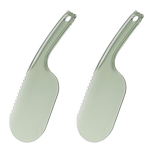 HASLED 2 Stück Matratzenheber, Bettbauwerkzeug Grün, Ergonomische Matratzenkeilheber, Flaches Paddel-Design, Bettlaken Matratzenwerkzeug der Bettwäsche und zum Reinigen von Bettresten Verwendet von HASLED