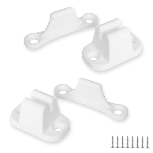 HASLED Wohnmobil Türstopper 2er-Set, Weiß - Kunststoff Türhalter mit Schrauben für Wohnmobil & Caravan Eingangstür HASLED Wohnmobil Türstopper 2er-Set, Weiß - Kunststoff Türhalter mit Schrauben für Wohnmobil & Caravan Eingangstür von HASLED
