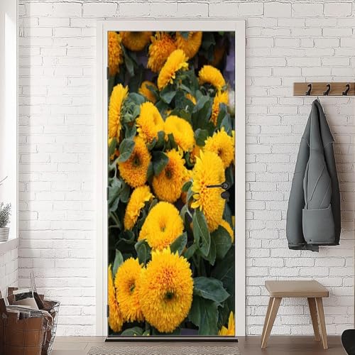 Türtapete Selbstklebend 100x200 Chrysanthemen Türfolie Sommerblumen Türaufkleber Fototapete 3D Effekt Türklebefolie Türposter für Innentür Schlafzimmer Bad Dekoration A-1712 Türtapete Selbstklebend 100x200 Chrysanthemen Türfolie Sommerblumen Türaufkleber Fototapete 3D Effekt Türklebefolie Türposter für Innentür Schlafzimmer Bad Dekoration A-1712 von HATEGE