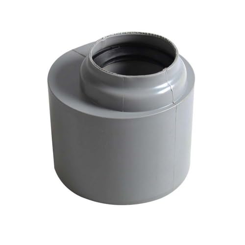 Rohrverbinder, gerade, 40 mm auf 75 mm, Verlängerung, Rohradapter, Badewannen-Ablaufrohrverbinder, Abfluss-Kompressionsverschraubungen für Bad, Küchenspüle von HATOOLHA