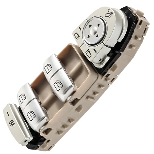 Fensterschalter Fensterheberschalter Für Für W205 W253 W213 W222 C E Klasse 4 Türer Limousine A2229056800 A2059056811(BEIGE) von HATSVTGR