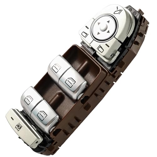 Fensterschalter Fensterheberschalter Für Für W205 W253 W213 W222 C E Klasse 4 Türer Limousine A2229056800 A2059056811(BRAUN) von HATSVTGR