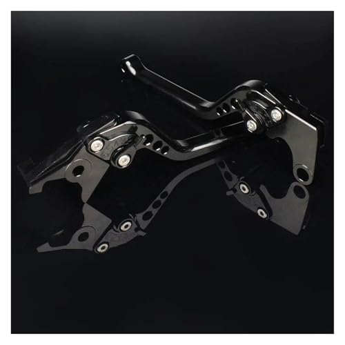 HATSVTGR Für Aprilia RX125 SX125 RX SX 125 2021 2022 2023 Motorradzubehör Mit Einstellbarem Bremskupplungshebel(Schwarz 177 mm) von HATSVTGR